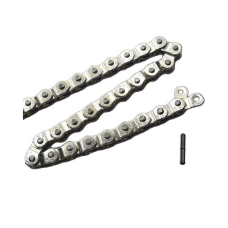 Łańcuch BMX MK918, 116 ogniw, 1-rzędowy, 1/2 x1/8 cal srebrny