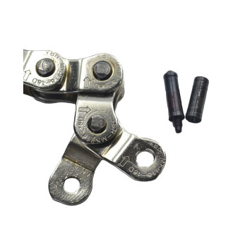 Łańcuch BMX MK918, 116 ogniw, 1-rzędowy, 1/2 x1/8 cal srebrny