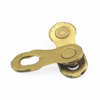 Łańcuch TEC MTB GT12, 126 ogniw+złącze, 12 rzędowy, 1/2x11/128 cal, KMC złoty