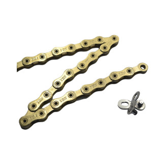 Łańcuch SLA1210 12-speed, 122 ogniw 1/2x11/128 złoty