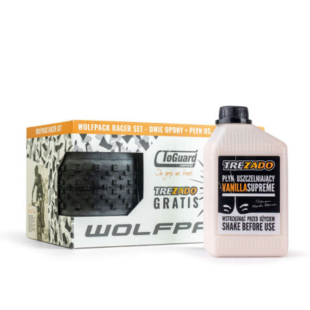 2 x Wolfpack Gravel Super Speed 700x40c + Trezado 100 ml GRATIS!!!
