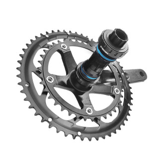 Mechanizm korbowy RAZOR ROAD RD5331, 2-rzędowy, 53/39T 175mm czarna