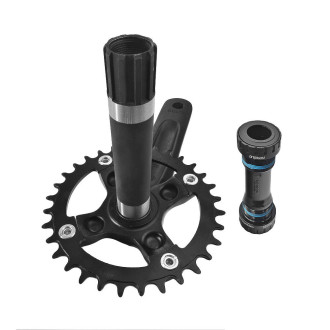 Mechanizm korbowy RAZOR XC32 MTB,1-rzędowy, 32T 175mm czarna