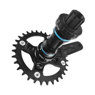 Mechanizm korbowy RAZOR XC32 MTB,1-rzędowy, 32T 175mm czarna