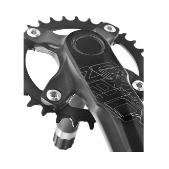 Mechanizm korbowy RAZOR XC32 MTB,1-rzędowy, 32T 175mm czarna