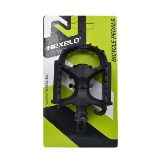 Pedały plastikowe dziecięce 96x75mm, gwint 1/2 cal ,czarne