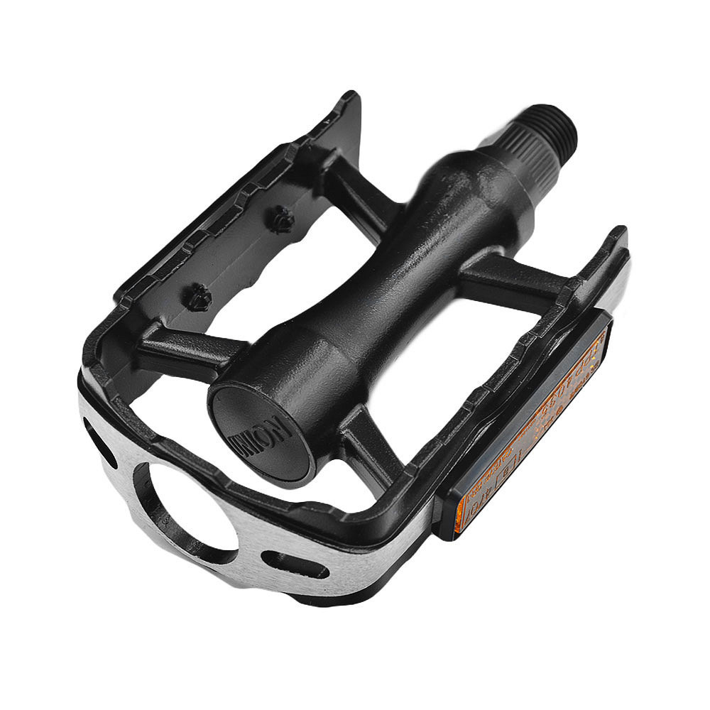 Pedały aluminiowe MTB 105x81mm czarne