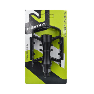 Pedały aluminiowe MTB 105x81mm czarne