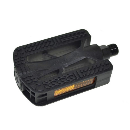 Pedały plastikowe MTB/TREK, antypoślizgowe 95x67mm czarne