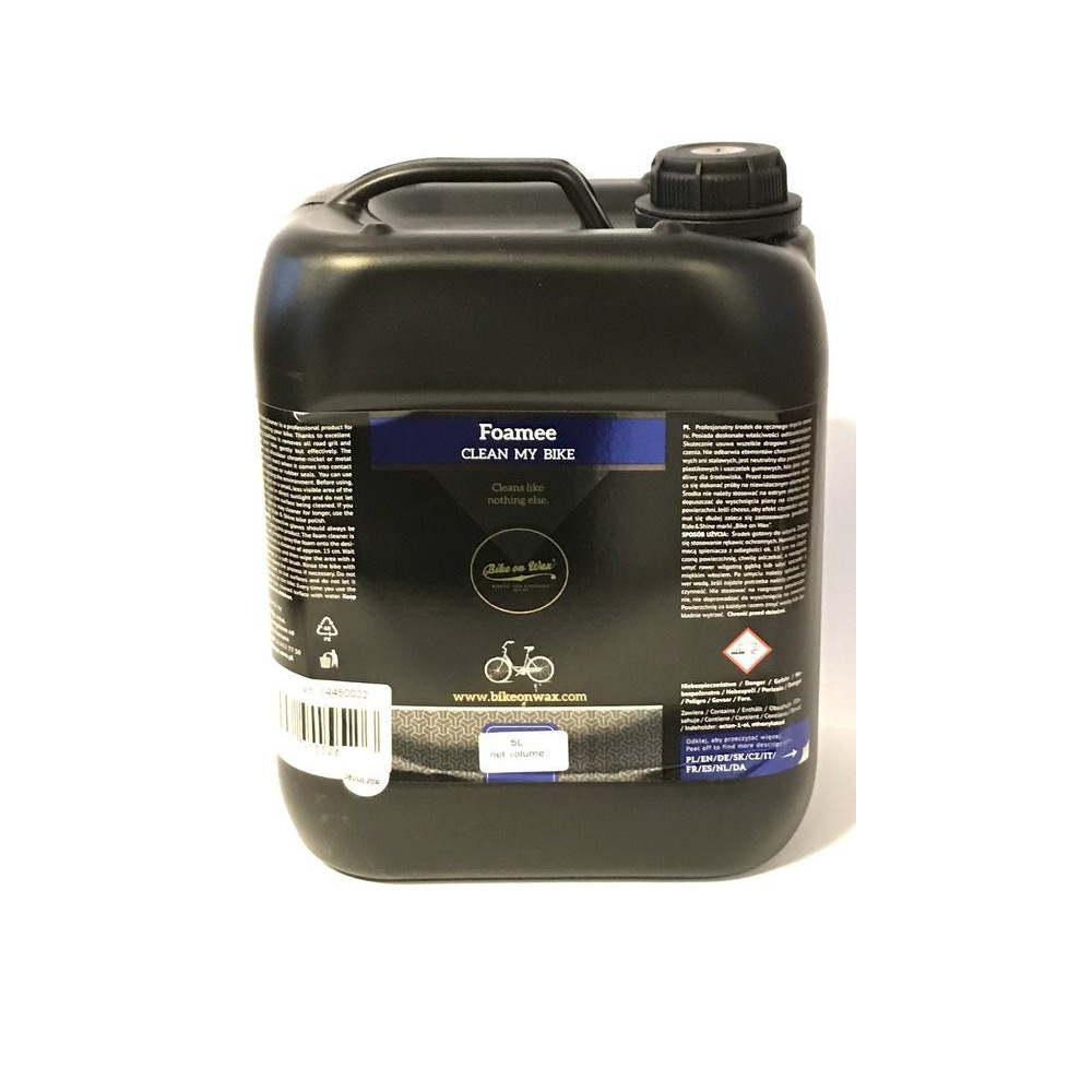 Bike on Wax - Aktywna Piana do Mycia Roweru - opakowanie serwisowe 5000 ml
