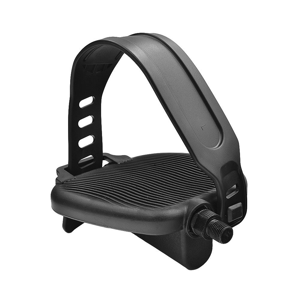 Pedały plastikowe treningowe 115x95mm, gwint:1/2 cal czarne