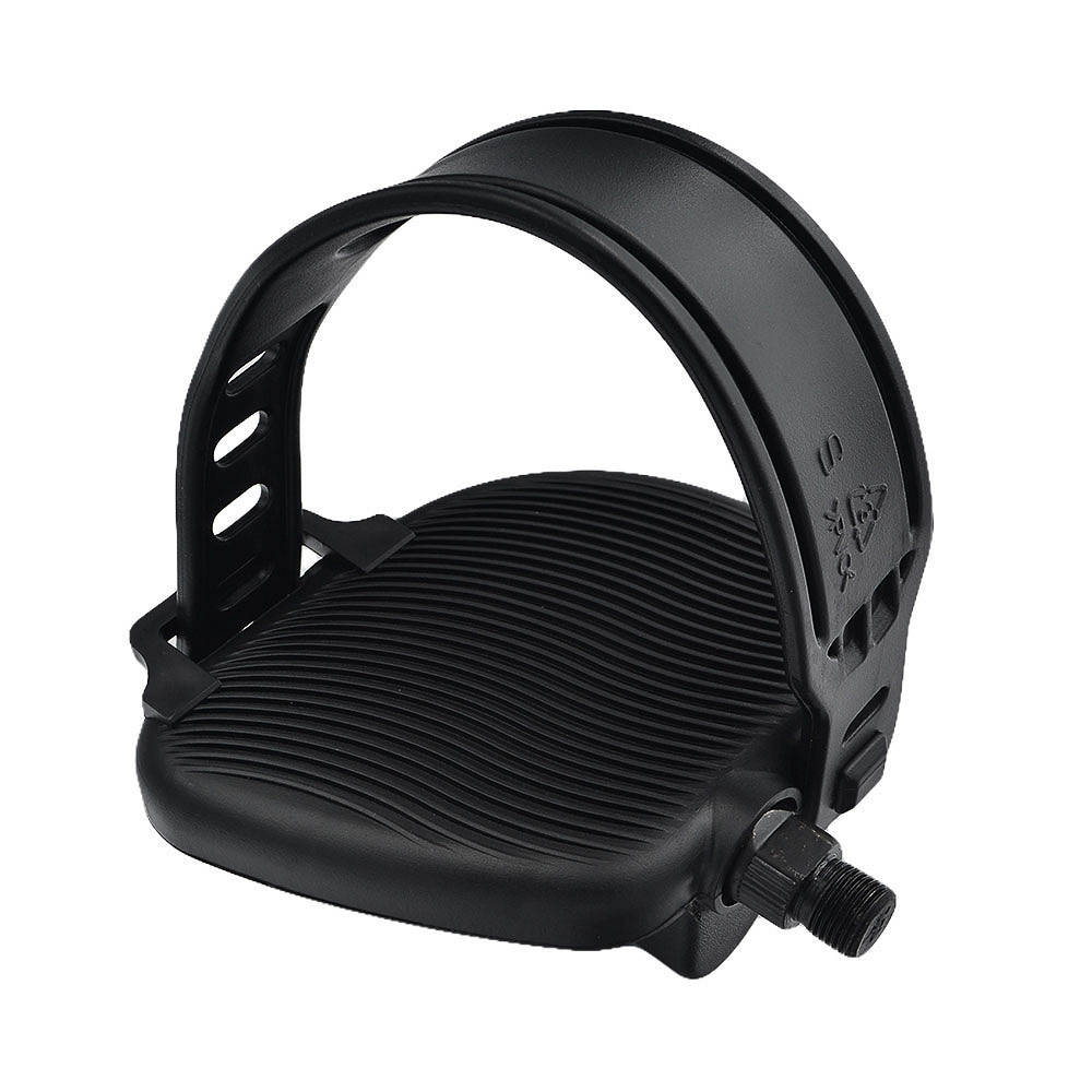 Pedały plastikowe treningowe 115x95mm, gwint 9/16 cal czarne