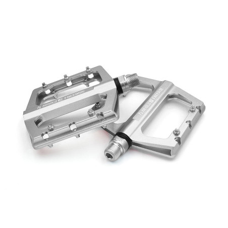 Pedały platformowe NEXELO SUPREME FREERIDE 112x101mm srebrne