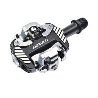 Pedały MTB-SPD aluminiowe  dwustronne, 83,5x58,5mm gwint 9/16