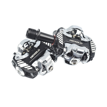 Pedały MTB-SPD aluminiowe  dwustronne, 83,5x58,5mm gwint 9/16