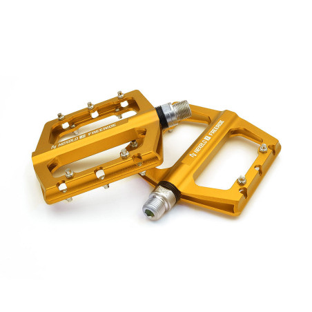 Pedały platformowe NEXELO SUPREME FREERIDE złote