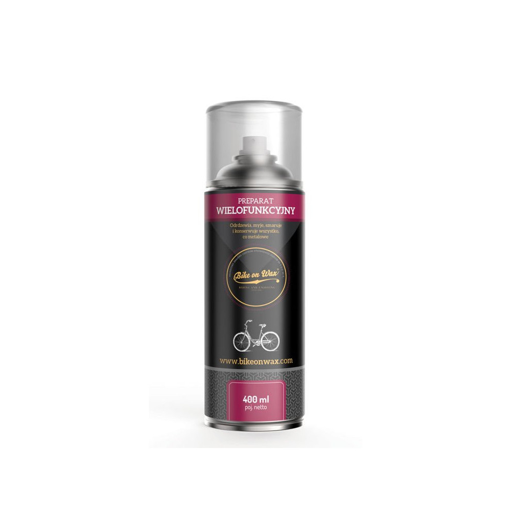 Bike on Wax Preparat wielofunkcyjny - aerozol 400 ml