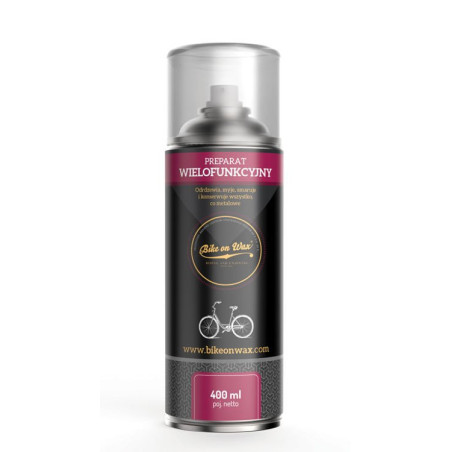 Bike on Wax Preparat wielofunkcyjny - aerozol 400 ml