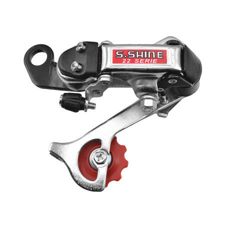 Przerzutka tył na śrubę 18/21V, 14-28T, kółko 10T, czarna