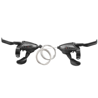 Dźwignie zespolone SHIMANO ST-EF500 ALTUS 3x7 + linki