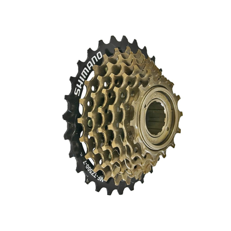 Wolnobieg 7-rzędowy SHIMANO MF-TZ500 14-28 zęb. brązowy