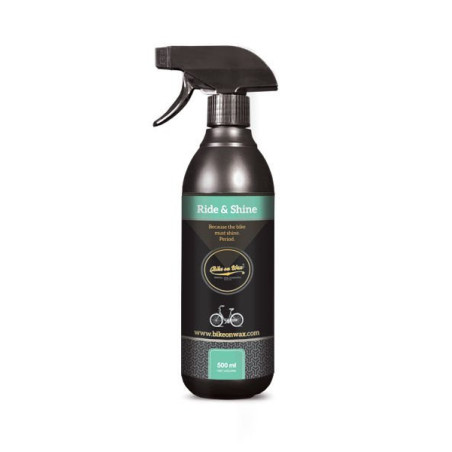 Bike on Wax - Nabłyszczacz do roweru Ride&Shine - atomizer 500 ml