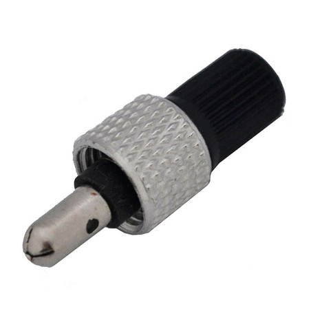 Wentyl rowerowy łatwopompowalny z nakrętką