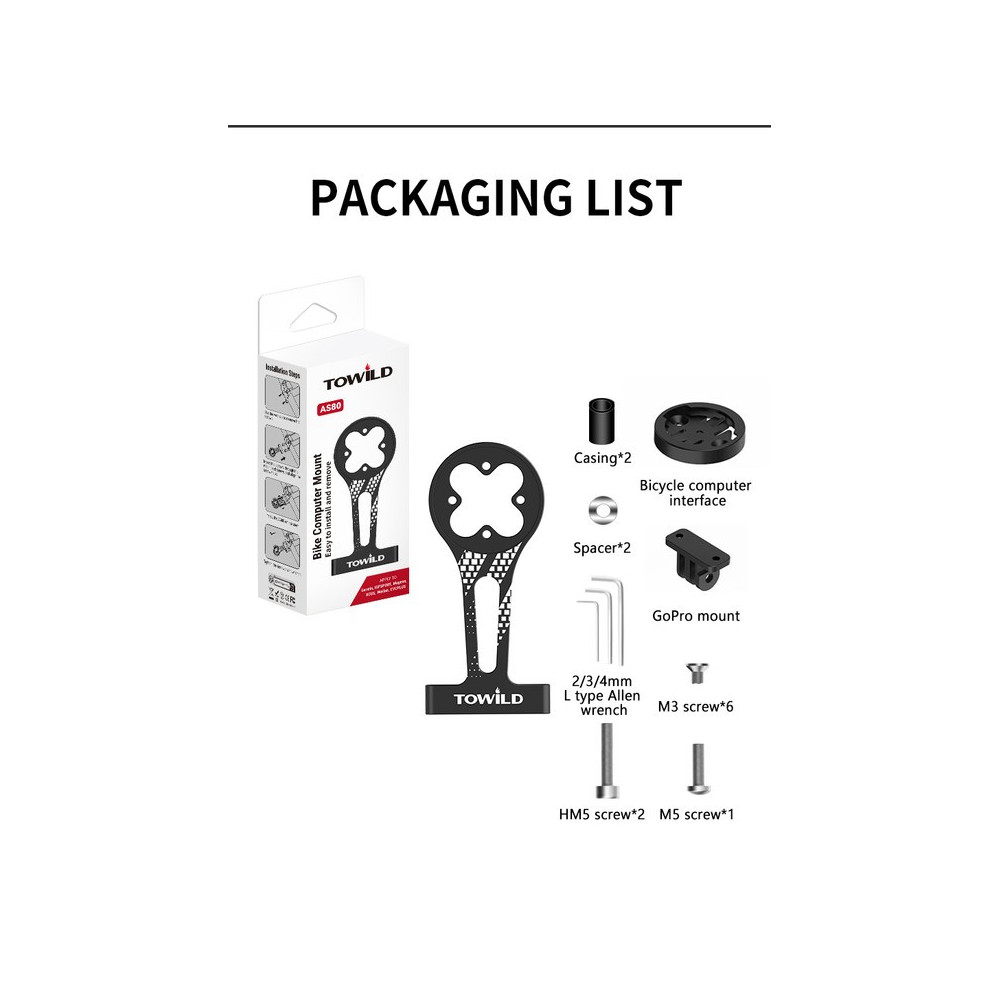 Przedni uchwyt do mostka Towild AS80