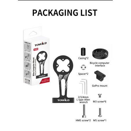 Przedni uchwyt do mostka Towild AS80