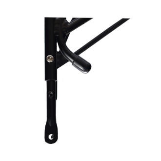 Bagażnik rowerowy tylny aluminiowy 24-28 cala Nexelo czarny