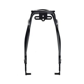 Bagażnik rowerowy tylny aluminiowy 24-28 cala Nexelo czarny