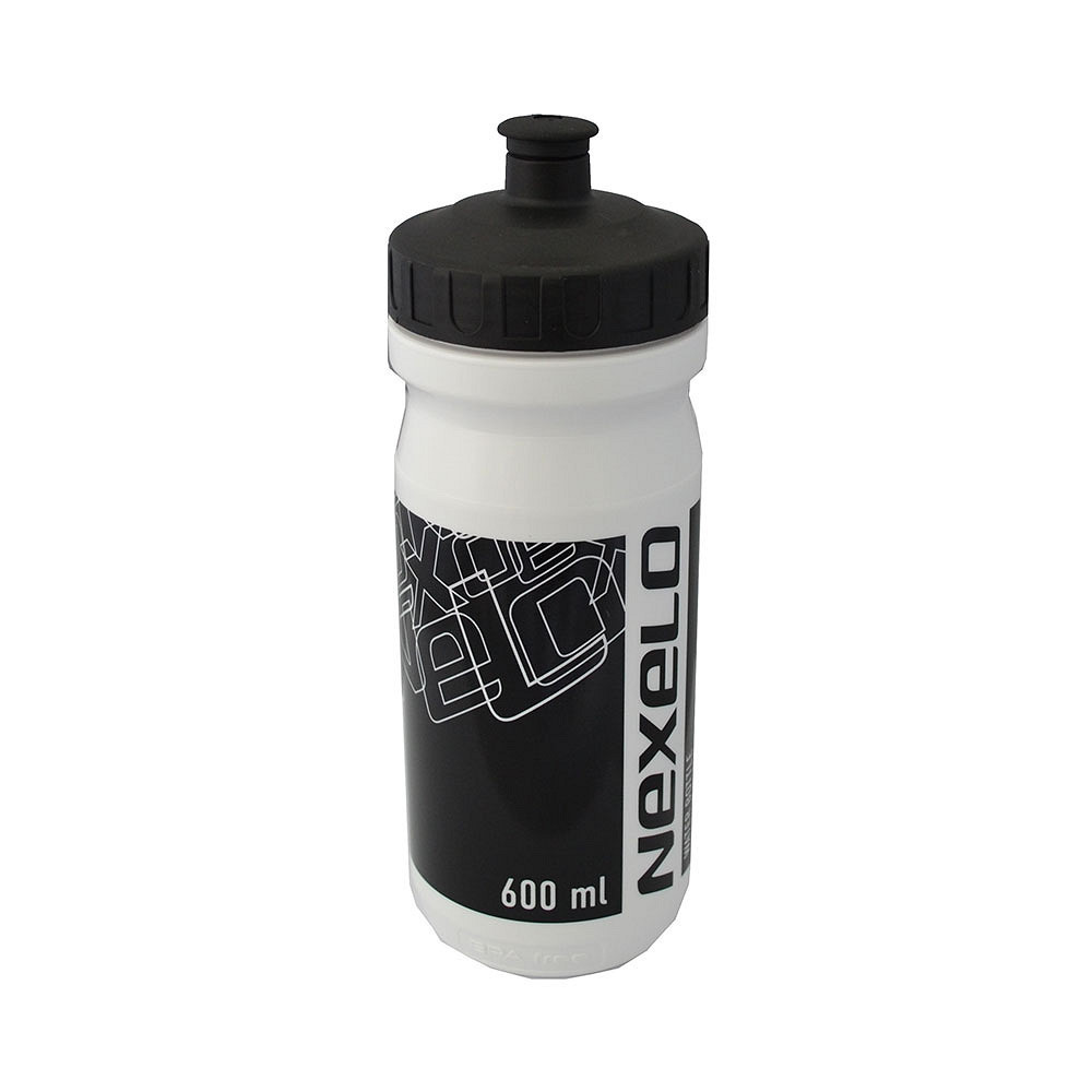 Bidon 0,6 l NEXELO biało-czarny