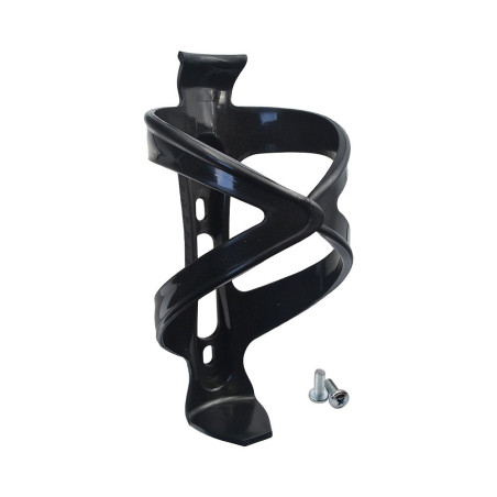 Koszyk bidonu plastikowy Nexelo czarny