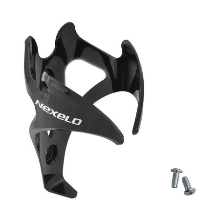 Koszyk bidonu plastikowy Nexelo na ramę czarny