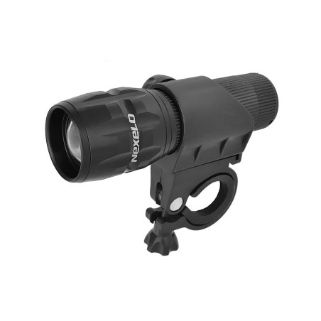 Lampa przednia LED 3-funkcyjna czarna aluminiowa