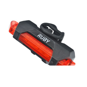 Lampa tył NEXELO - RUBY 4funkcje 10lm