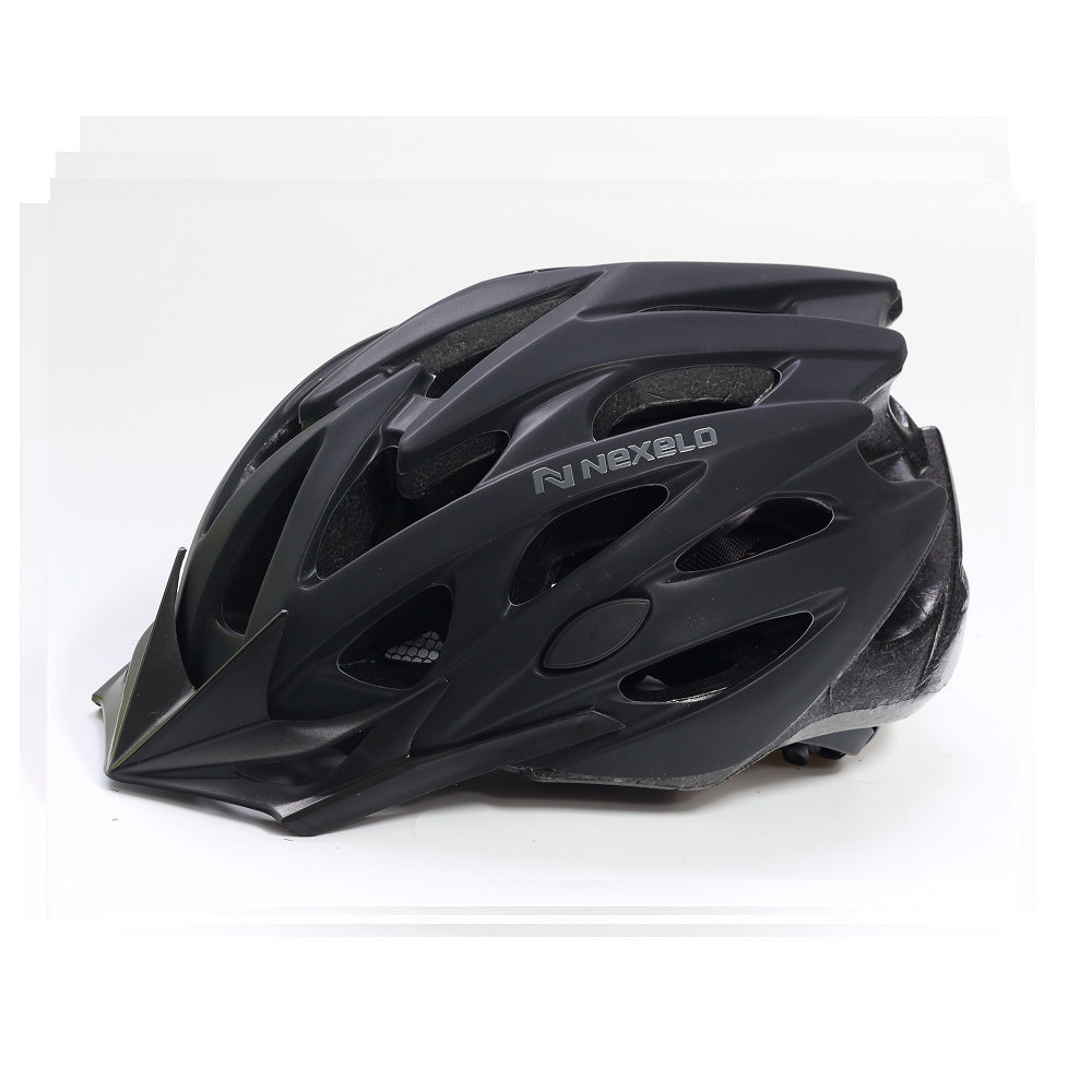 Kask rowerowy STRAIGHT MATT, Roz: M out-mold czarny