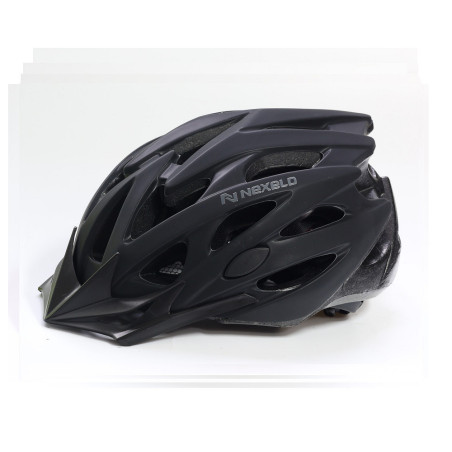 Kask rowerowy STRAIGHT MATT, Roz: M out-mold czarny