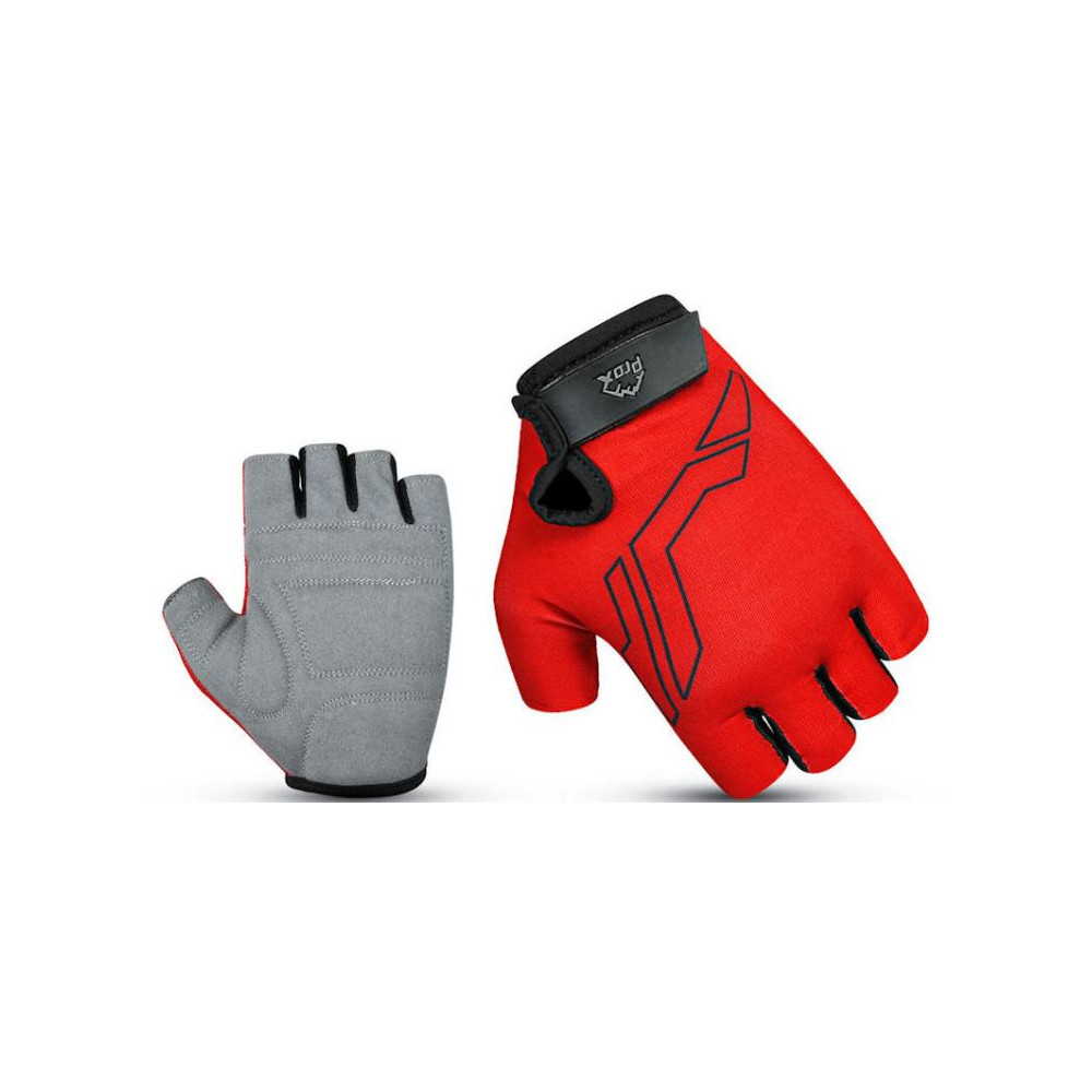 Rękawiczki PROX krótkie BASIC czerwone XL AIR VENT