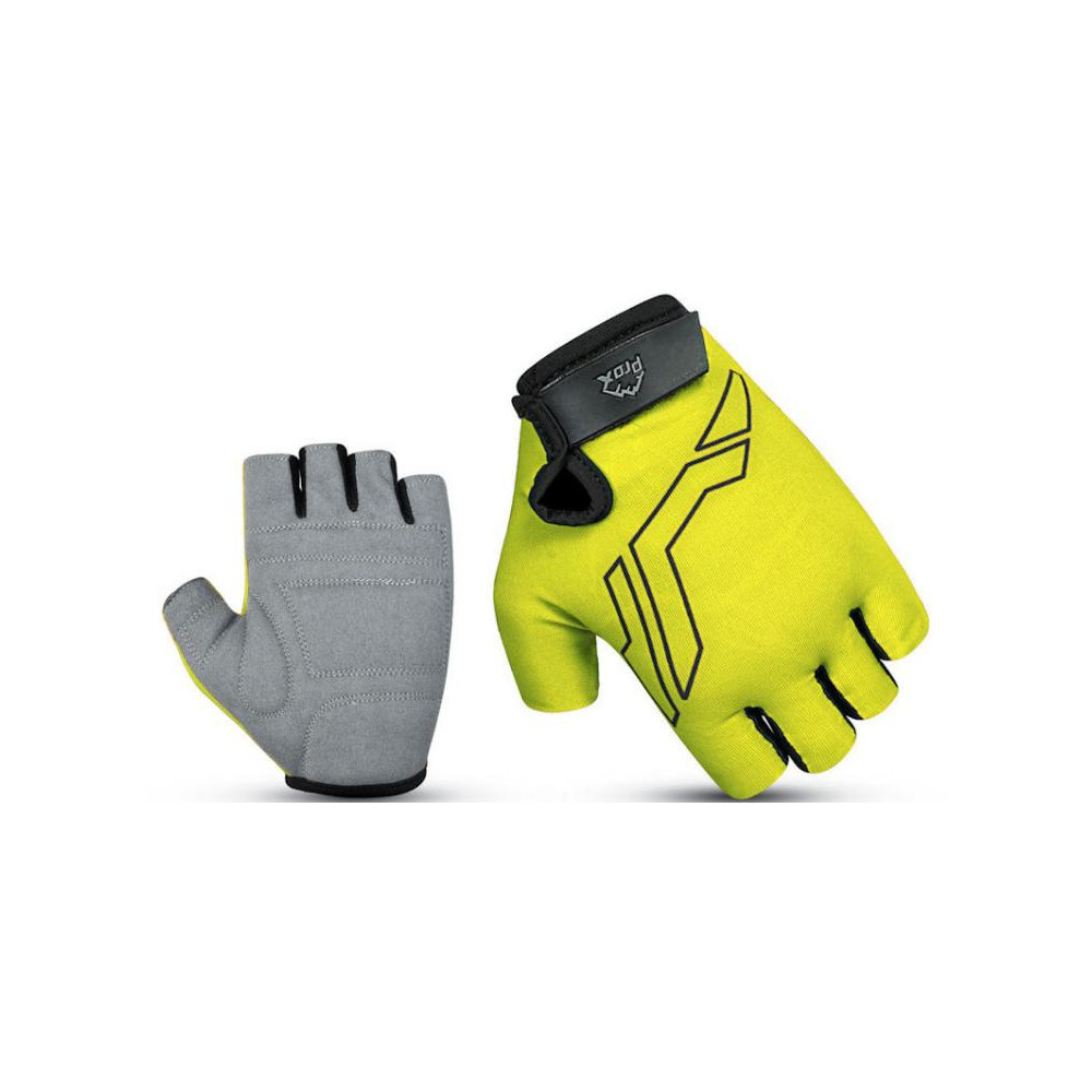 Rękawiczki PROX krótkie BASIC limonkowe S AIR VENT