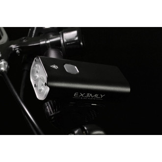 Lampa przód EX3MLY - aku, 5f, 600Lm, 4400mAh
