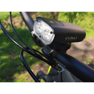 Lampa przód EX3MLY - aku, 5f, 600Lm, 4400mAh