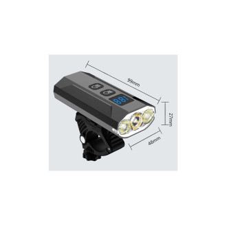 Lampka rowerowa LED przednia 1200lm ERA Lamps