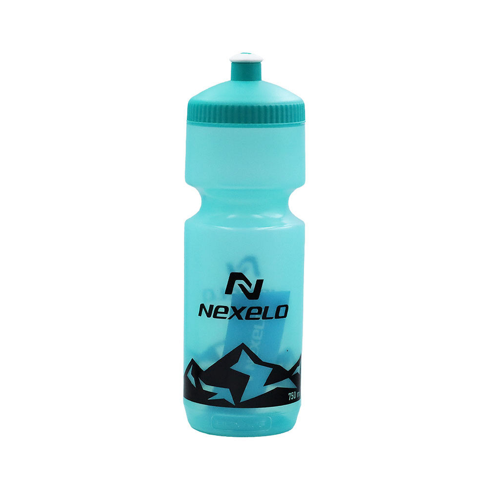 Bidon rowerowy NEXELO 750 ml turkus transparentny