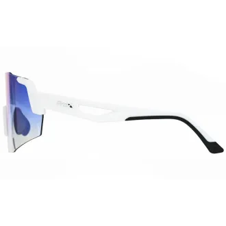 Okulary PROX VIU II białe, photochrom niebieskie
