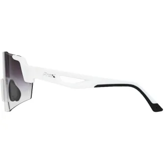 Okulary PROX VIU II białe, photochrom szare