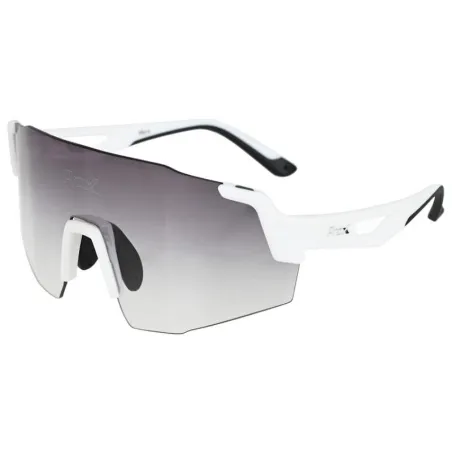Okulary PROX VIU II białe, photochrom szare