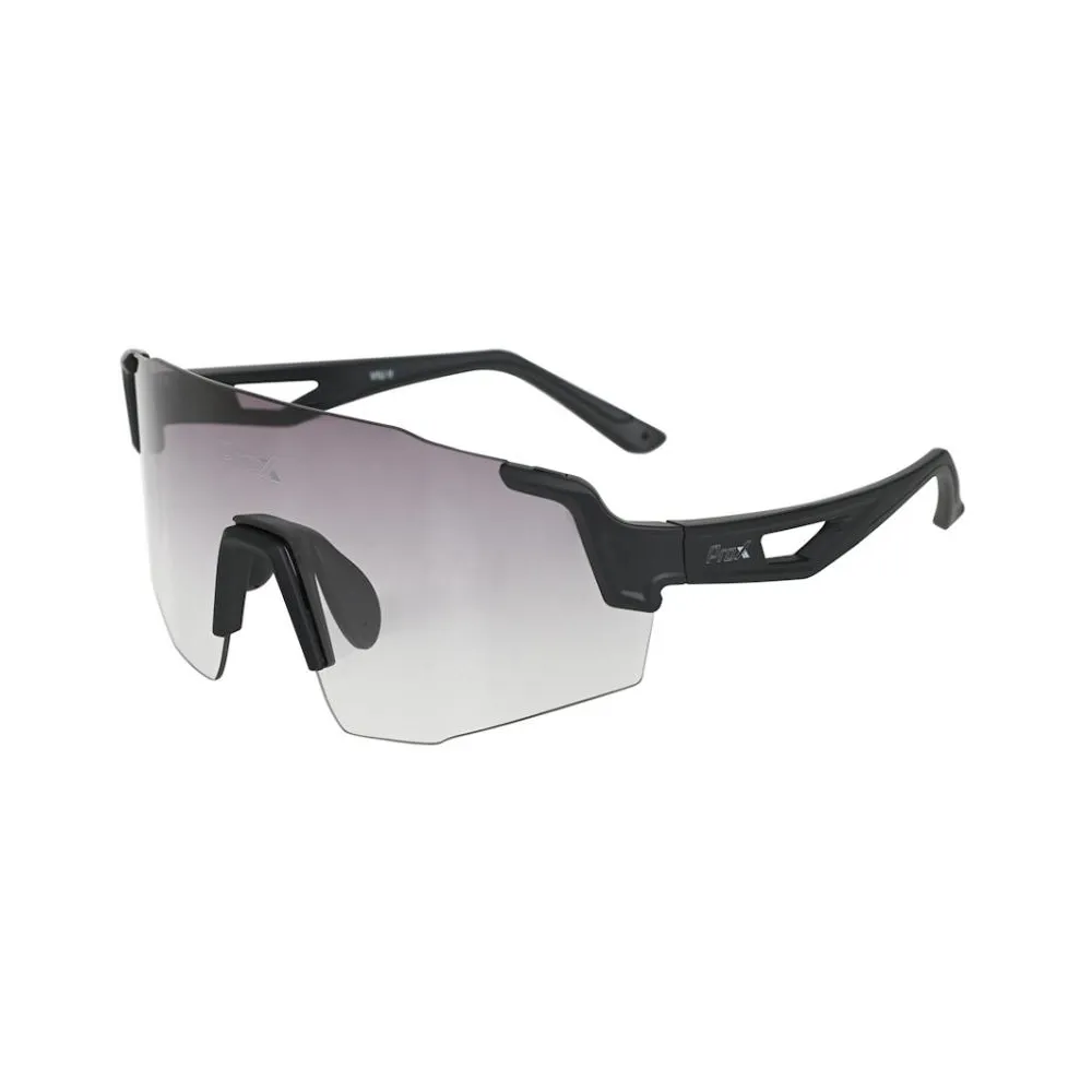 Okulary PROX VIU II czarne, photochrom szare