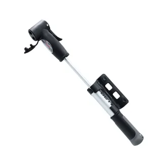 Pompka BETO alu-plast. z manometrem, podwójna głowicą AV/DV/FV, 240 mm