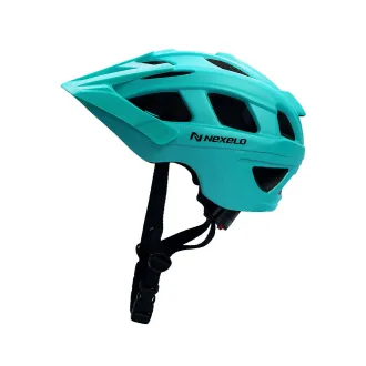 Kask rowerowy KIDS MATT, in-mold, turkusowo-czarny, roz: M (53-55cm)